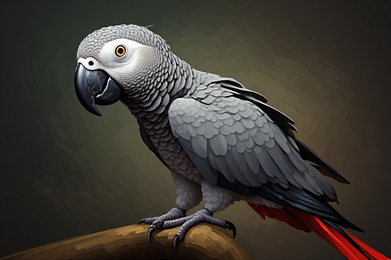 African Grey Parrot preview