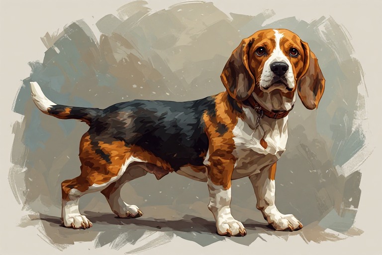Beagle artwork piece 2