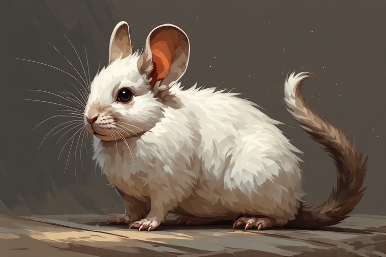 Chinchilla artwork piece 1
