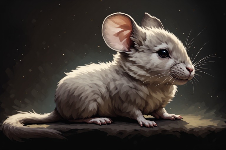 Chinchilla artwork piece 2
