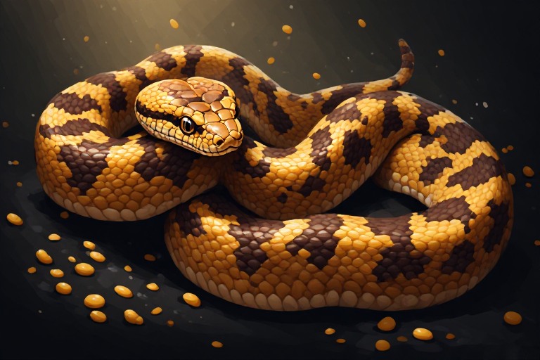 Corn Snake artwork piece 1