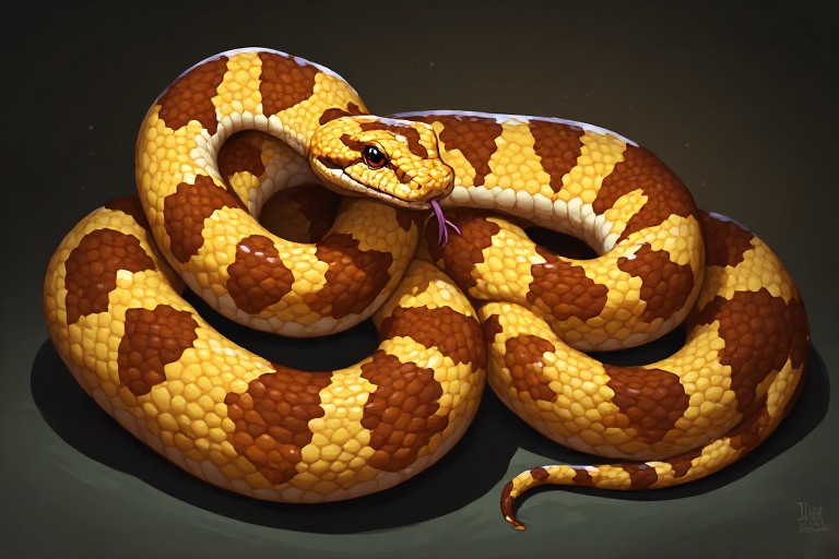 Corn Snake artwork piece 2