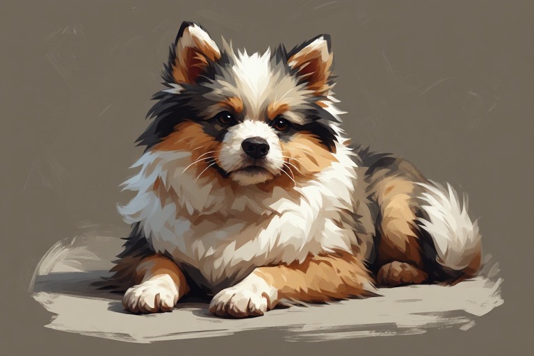 Ragdoll artwork piece 1