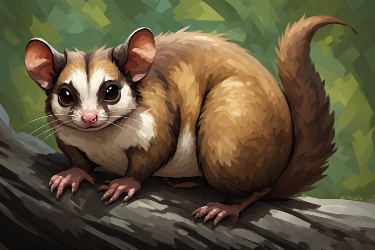Sugar Glider artwork piece 1